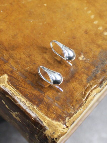 SW1407 SIMPLE SILVER STUD EARRINGS
